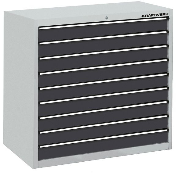 Kraftwerk Schubladenschrank 560 mit 9 Schubladen, 1000x1000x535 mm, 142.100.004