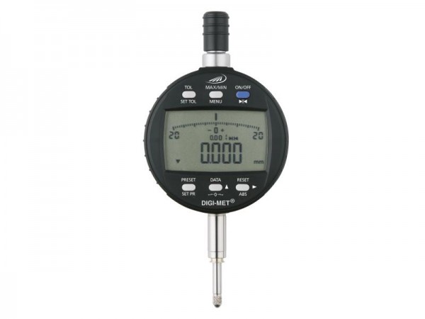 HELIOS PREISSER Digitale Messuhr Abl. 0,001mm, Messspanne 12,5 mm, 1734502