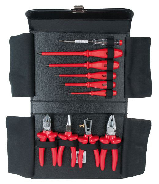 KS Tools 1000V Zangen- und Schraubendreher-Satz, 10-teilig, 117.1875