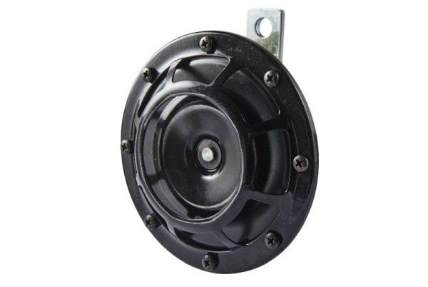HELLA Horn, B133, 12V, 118dB(A), Frequenzbereich: 500Hz, Hochton/Starkton, Gehäusefarbe: schwarz, Flachsteckanschluss, 3AF 003 399-051