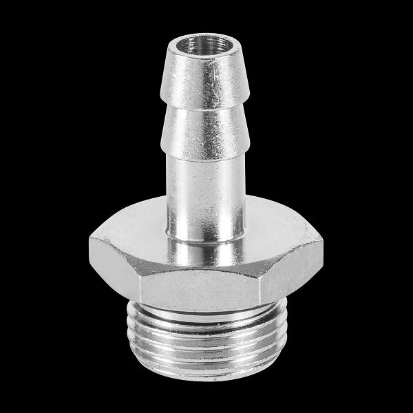 Prevost Schlauchtülle mit zylindrischem Außengewinde, Ersatz-Nitrildichtung, AG BSPP= G 1/2, für Schlauch mit Innen-Ø= 16 mm, VE: 10 Stück, JMJ 1216