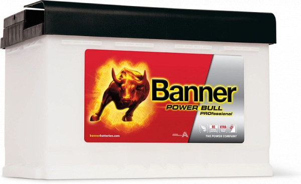 Banner Power Bull PROfessional P77 40, Kalzium PKW Batterie der neuesten Generation, 013577400101