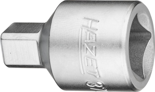 Hazet Öldienst Schraubendreher-Steckschlüsseleinsatz, Vierkant hohl 12,5 mm (1/2 Zoll), Innen-Vierkant Profil, 10 mm, 3702-1