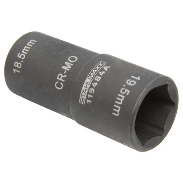 Stahlmaxx Steckschlüsseleinsatz für Radmuttern – 18,5 / 19,5 mm, XXL-119484A