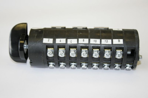 ELMAG 0-7 Stufenschalter 20 A SCH 9779 inklusive Schaltknopf D.34 für EUROSTART 1000, 9505331