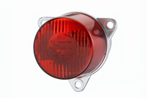 HELLA Schlussleuchte, Halogen, 24/12V, Einbau, Lichtscheibenfarbe: glasklar, Stecker: Flachstecker, rechts/links, 2XA 008 221-021