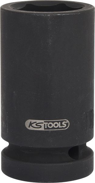 KS Tools 1" Sechskant-Kraft-Stecknuss, lang, 65mm, 515.1865