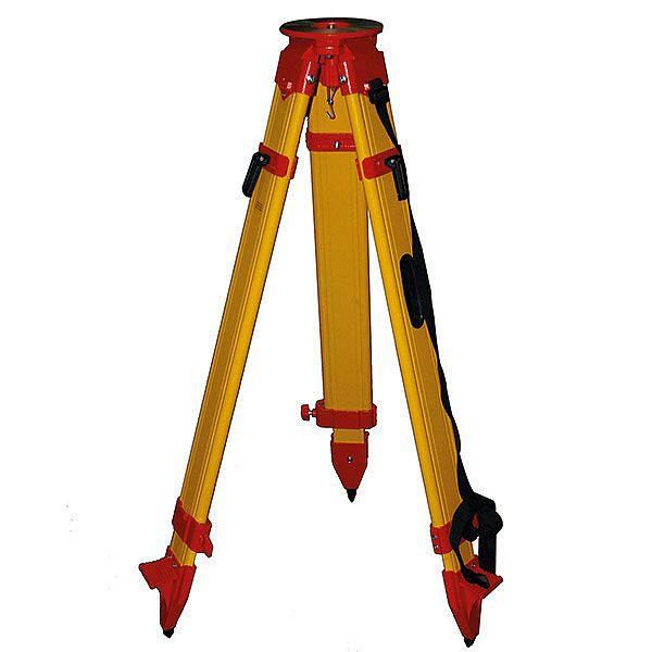 proNIVO Schweres Stativ aus Fiberglas mit runder Kopfplatte, 201-60-WDF20MAXD