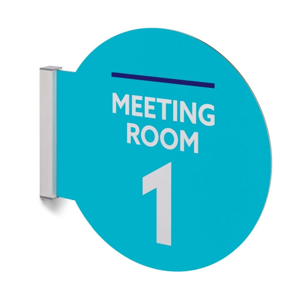 Showdown Displays Profit Bond Platte für WSC Rund 350 Profil 210mm Stärke 3mm Doppelseitiger Flachbettdruck, FB350R210WSC-BW3