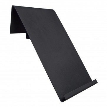 ADB Prospekthalter, passend für Eurolochung (10x10 mm / 38x38 mm), Farbe: schwarz, RAL 9005, 73189