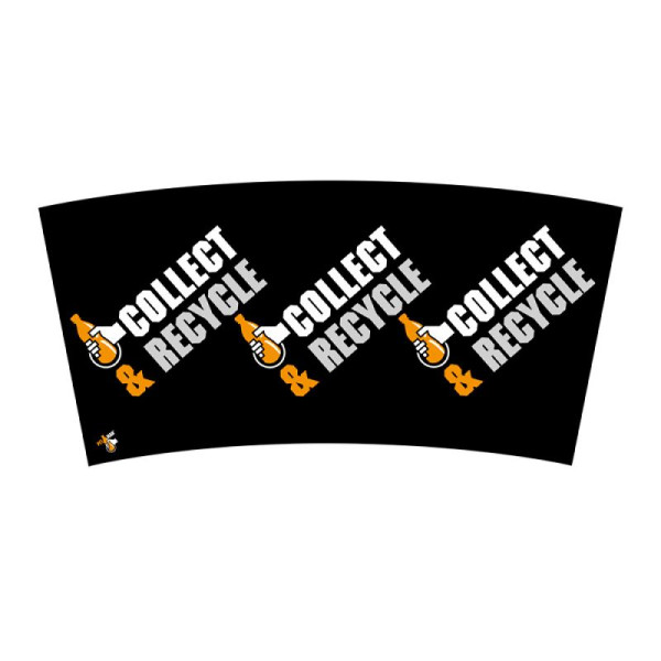 STEIN HGS Banderole für den PETman, schwarz, 84079.0002