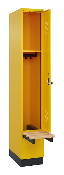 C+P Spind Evolo PLUS, 1 Abteile, 1950x300x815mm, 1023/1023, Drehriegel, 049040-10 S10022