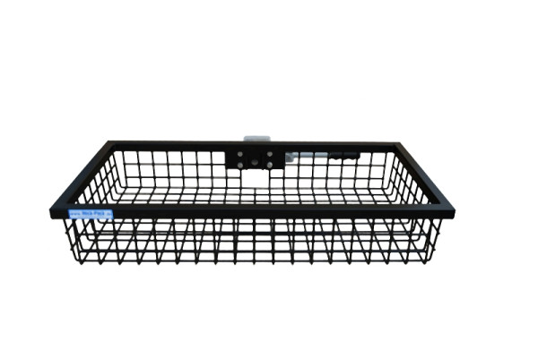 Heck-Pack Heckträger Optimal, hochklappbar, Schwarz Matt pulverbeschichtet mit Schnellverschluss in der Größe 1000 x 600 x 175 mm, 900404