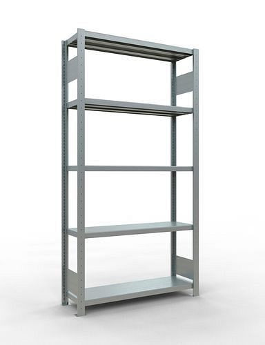 Schulte Fachbodenregal, Grundfeld, 5 Lagerebenen, Fachlast 250 kg, 1060 x 336 x 2000 mm, 278807