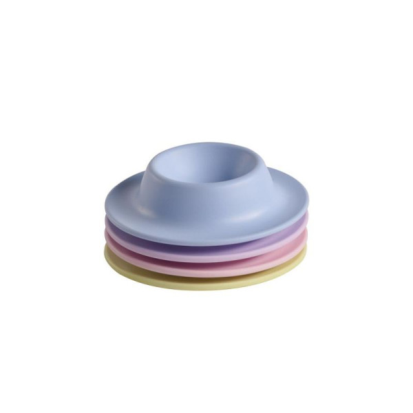 APS Eierbecher EGGY, 4er-Set, Melamin, Ø 8,5 cm, Höhe 2 cm, bunt, 85298