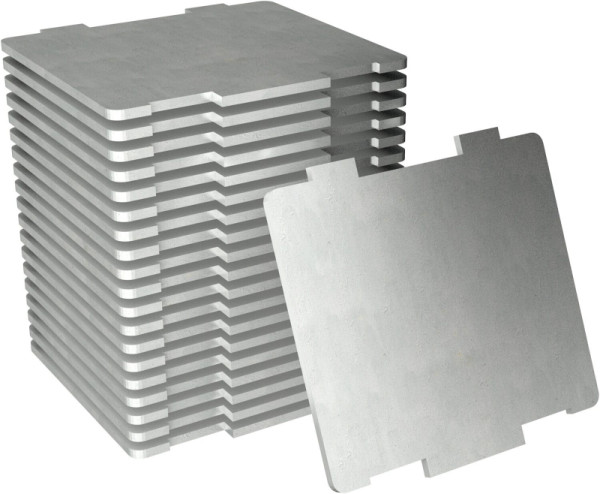 VIGOR Einteilblech Satz, klein 45 mm, Anzahl Werkzeuge: 20, V6685-1/20