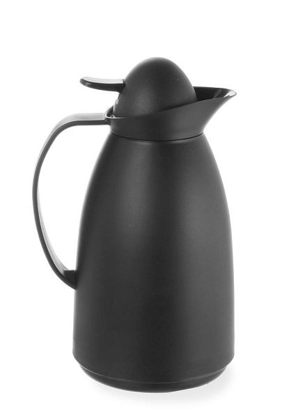 Hendi Isolierkanne mit Innenbehälter aus Glas, 1 L, ØxH: 140x268 mm, 449608