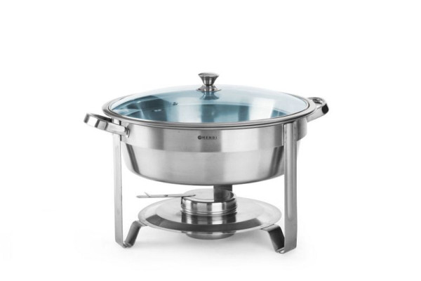 Hendi Chafing Dish - rund, 3,5 L, ØxH: 390x270 mm, 470619