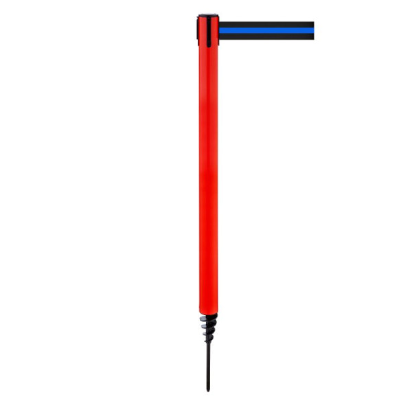Stein HGS Personenleitsystem -P-Line Outside-, rot, schwarz/blau/schwarz waagerecht (gestreift), mit Sicherheitsverschluss (selbstlösend), 37687-0702
