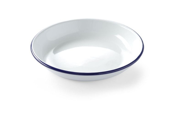 Hendi Teller, tief, Ø240 mm, emailliert, hochwertig, 621271