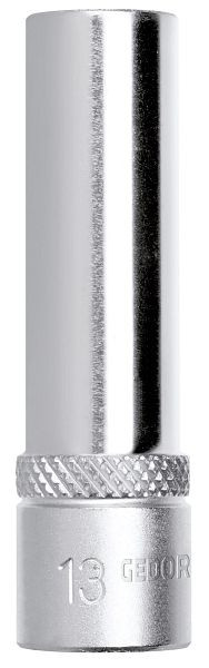 GEDORE red Steckschlüssel Einsatz 1/2", 6-kant, lang SW27mm, Länge 77mm, 3300319