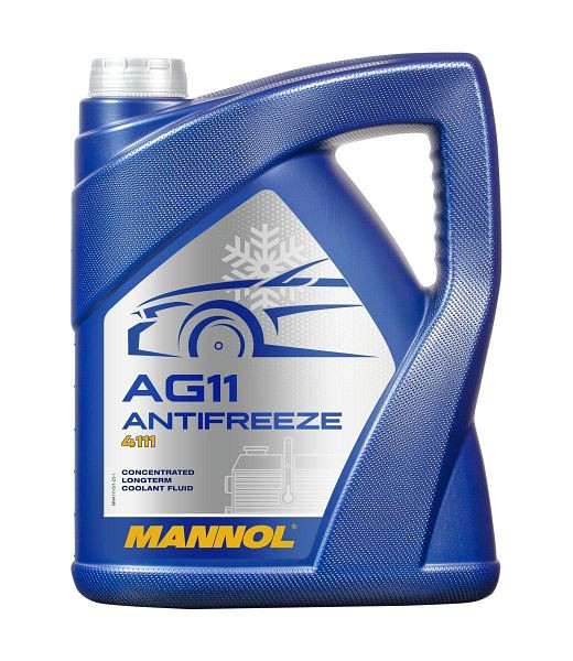 MANNOL 4111 Kühlerfrostschutzmittel AG11 Longterm, VE: 5 l, MN4111-5