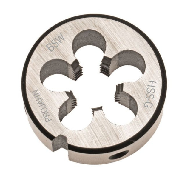 Projahn Schneideisen für Withworth-Gewinde BS 84 HSS-G DIN 223 BSW 1.1/4"x7, 987114