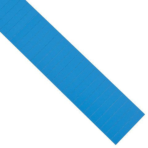 Magnetoplan ferrocard-Etiketten, Farbe: blau, Größe: 50 x 10 mm, VE: 205 Stück, 1284203