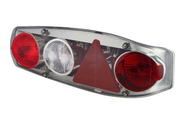 HELLA Heckleuchte, Caraluna Modular II Plus, Glühlampe, 12V, Einbau/geschraubt, ECE, Lichtscheibenfarbe: glasklar, rechts, 2VP 343 590-067