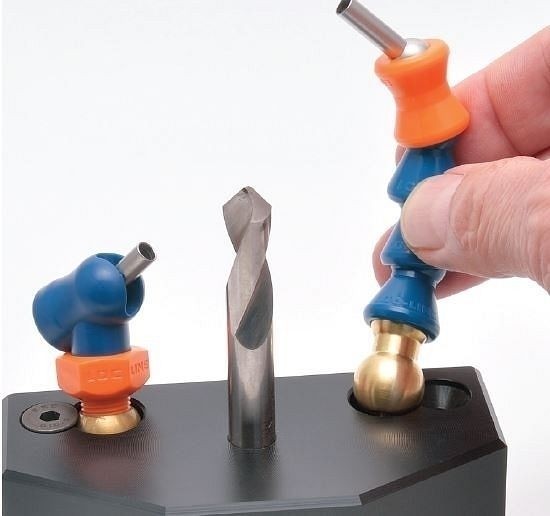 Loc-Line Messing-Kugeladapter 12mm mit NPT-Gewinde 1/8", L41498