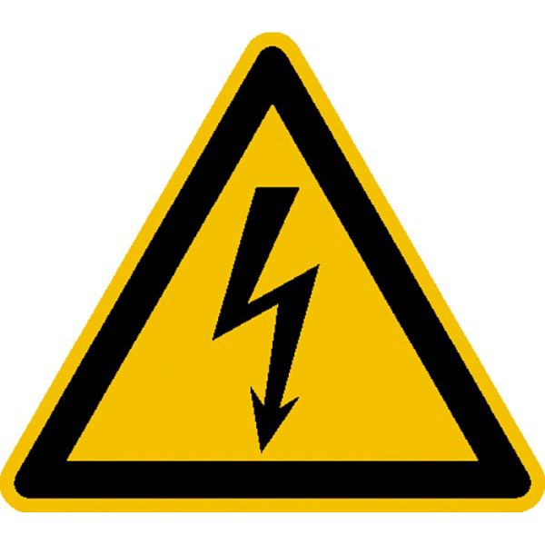 Stein HGS Elektrokennzeichnung/Warnschild, Warnung vor elektrischer Spannung, 400 mm / Folie, selbstklebend, 21.0194