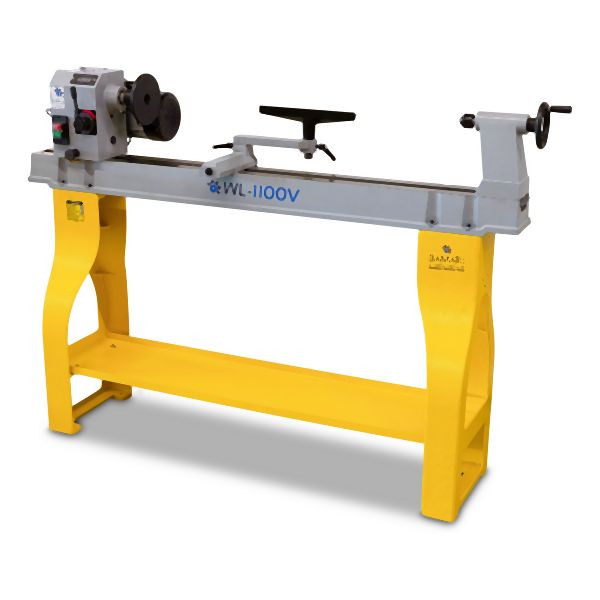 BAMATO Drechselmaschine mit drehbarem Spindelstock, WL-1100V