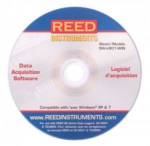 REED Datenerfassungssoftware, Win XP and 7, SW-U801-WIN