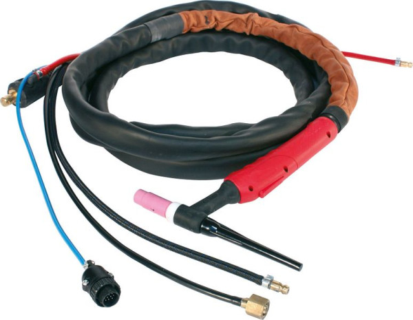 ELMAG WIG-Schlauchpaket SR 18/4m - HF U/D - flexibler Kopf für TIG SOUND´s mit Wasserkühlung, 35/50mm², 56927