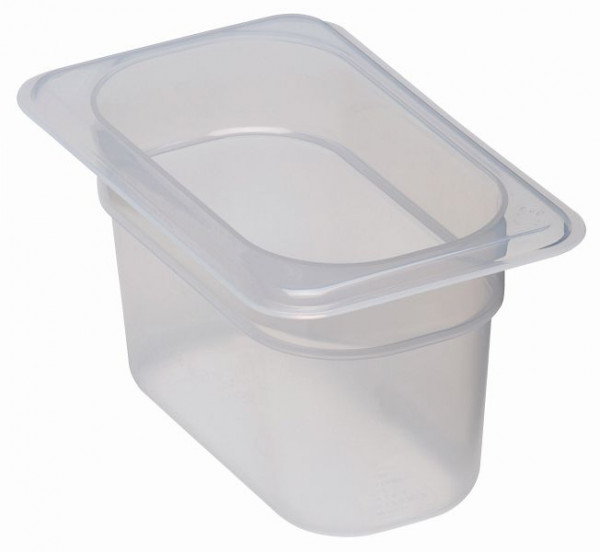 Cambro GN-Behälter 1/9 X 100 mm Polypropylen Durchscheinend, VE: 6 Stück, 94PP190