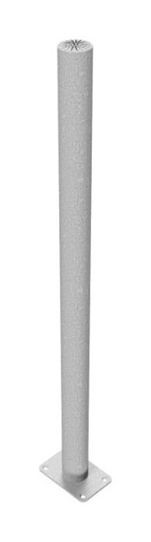 Schake Verkehrsschutzgittersysteme, Standpfosten für Dübel Befestigung, mit Abdeckkappe Länge: 1000 mm, feuerverzinkt, 419_601