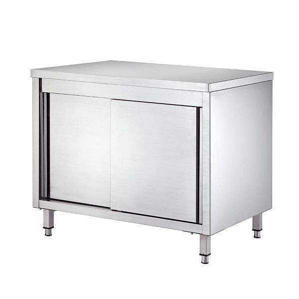 Vaiotec EASYLINE Arbeitsschrank 600 / 2 Schiebetüren, Tragkraft ca. 150-200 kg, 140x60x85 cm, 10155