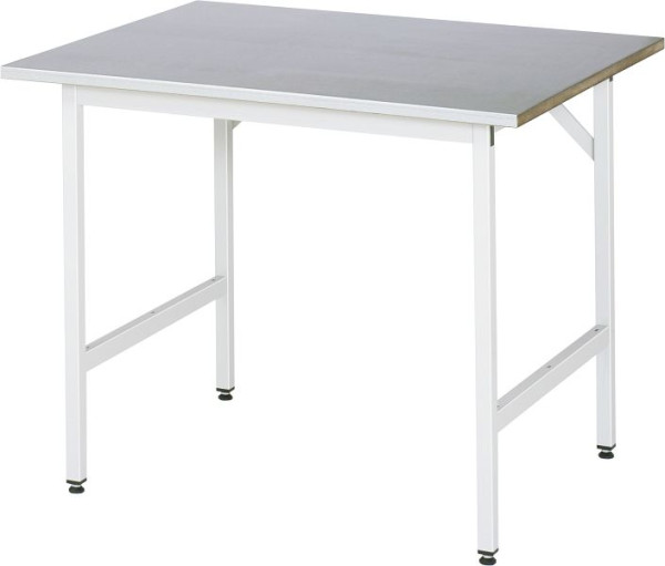 RAU Arbeitstisch Serie Jerry (Grundtisch), B1000 x T800 x H800-850 mm, 06-500ES80-10.12