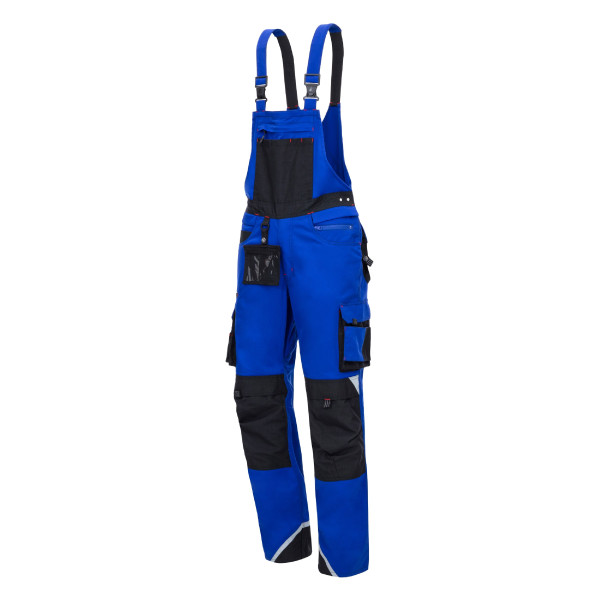 NITRAS MOTION TEX PRO FX, Latzhose, Größe: 54, Farbe: königsblau, VE: 10 Stück, 7721-54