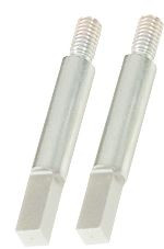 KS Tools Vierkantadapter, 6mm, 2er Pack, verchromt, 450.0185