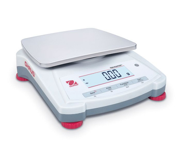 OHAUS Tragbare Präzisionswaage NV2202 EU, Wägekapazität 2200 g, Ablesbarkeit beim Wiegen 0.01 g, 30615585