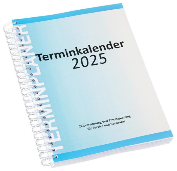 Eichner Werkstatt-Terminkalender neutral 2025, 9230-00003-25N