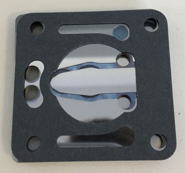 ELMAG Ventilplatte, inklusive Dichtungen für Airbursh P50, 9100067