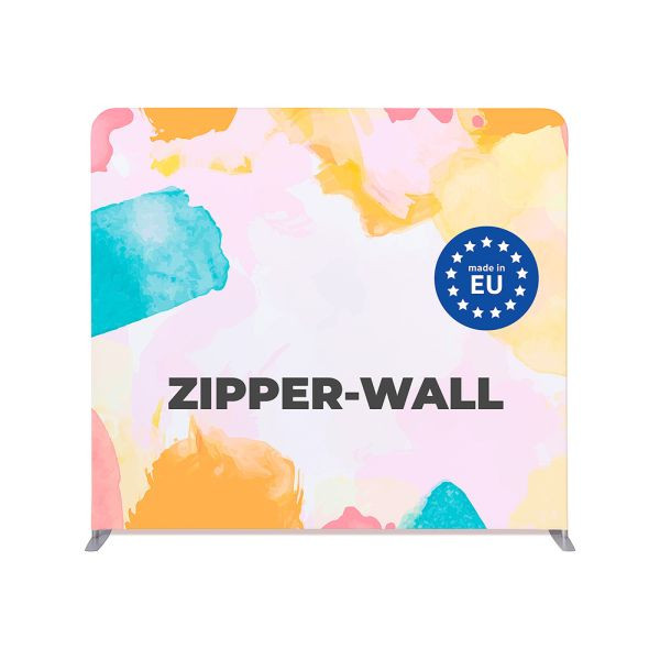 Showdown Displays Zipper Wand Straight Basic 250 x 230 cm, ZWSE250-230