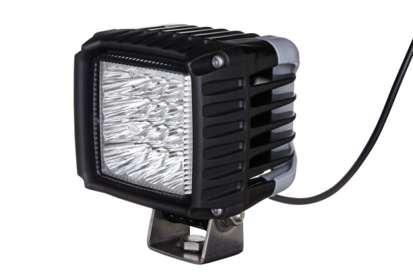 HELLA LED-Arbeitsscheinwerfer - Power Beam 3000 - 24/12V - 3000lm - stehend/schwenkbarer Montagebügel - Stecker: offene Kabelenden, 1GA 996 192-011