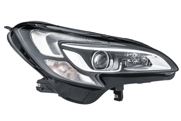 HELLA Bi-Xenon/LED-Hauptscheinwerfer, für u.a. Opel Corsa E (X15), für Rechtsverkehr, rechts, 1EF 011 830-101