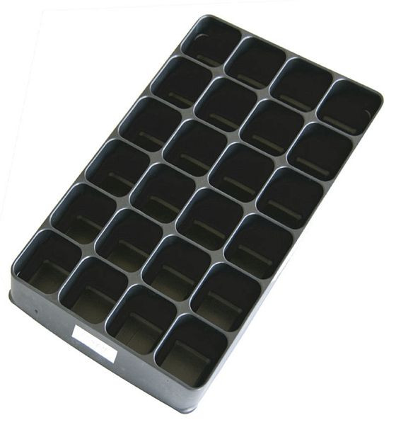 ADB Einleger / Einteiler schwarz 24-fach, 88509, 4050049885096