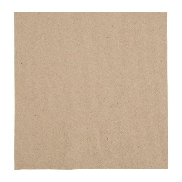 Fiesta Recyclable Lunchservietten 1/4 recyceltes Kraftpapier 33cm (2000 Stück), FE226