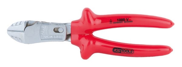 KS Tools 1000V Kraft-Seitenschneider, 200mm, 117.1234, 4042146541562