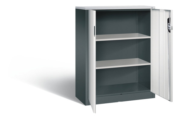 C+P Büroschrank Acurado, H1200xB930xT400mm, 7016/7035, 9267-1200 S10392